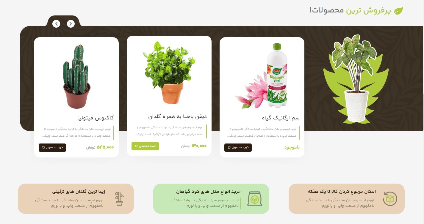 سایت فروشگاهی گل و گیاه 001-min